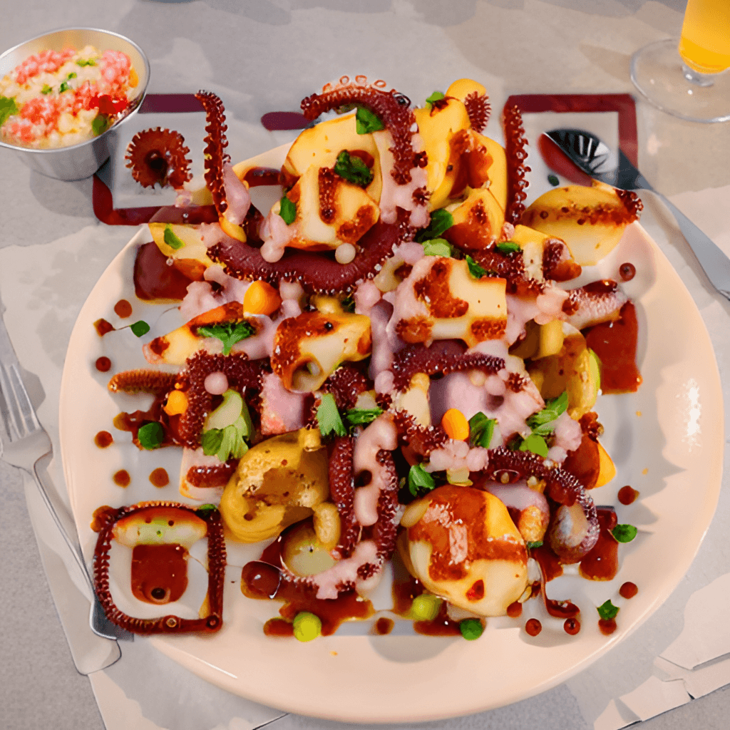 Gourmet Octopus Dish